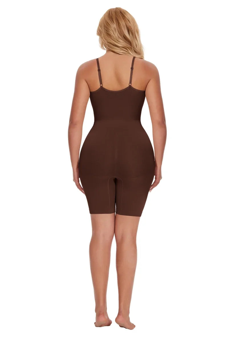 New Bodysuit Shapewear Women Tank Top Tummy Control Full Body Shaper Anti Chafing Shorts Slimming Waist Trainer Butt Lifter