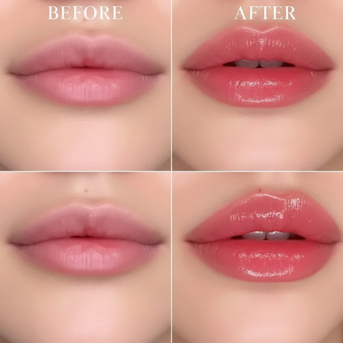 1/2Pcs Ginger And Mint Lip Plumper Oil Radiant,Plumping Lip Volumizing Serum
