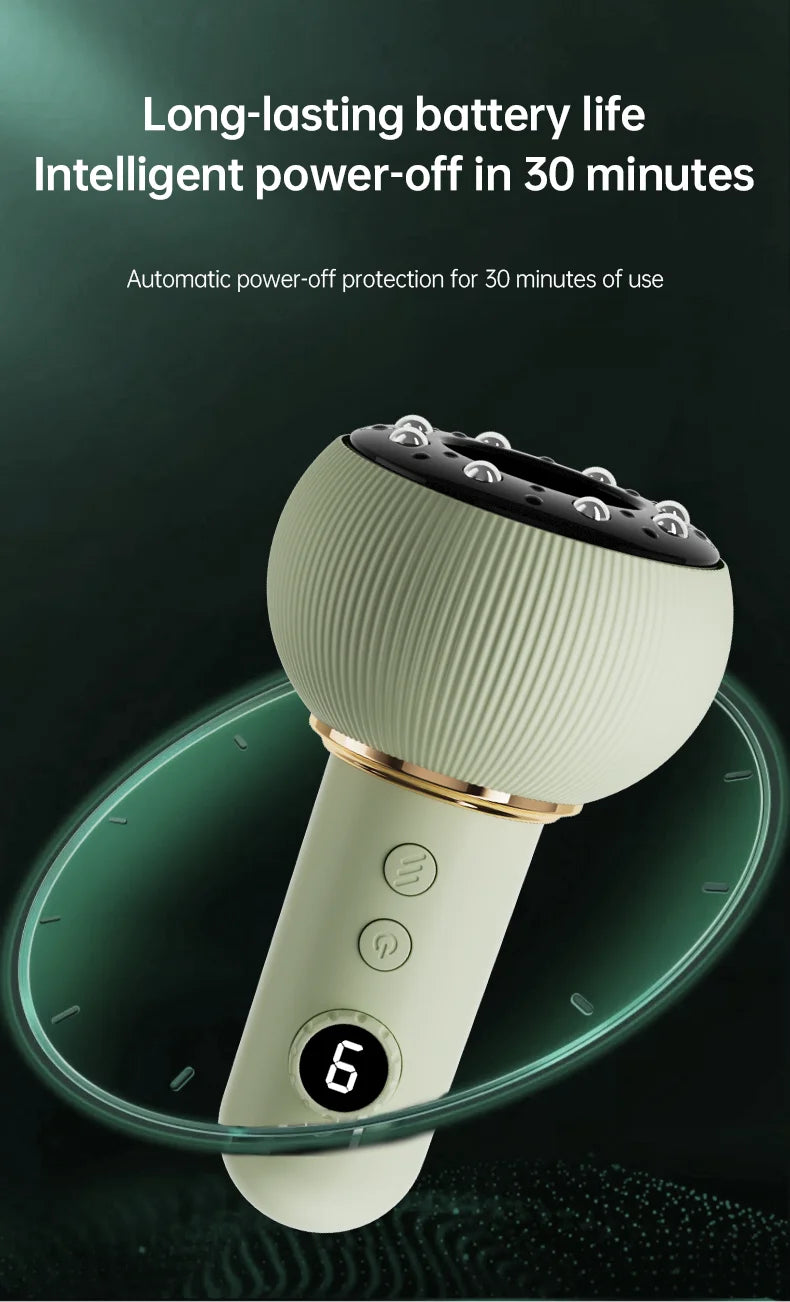 Electric Cupping Massager Vacuum Suction Anti Cellulite Beauty Health Scraping Infrared Heat Body Slimming Massage